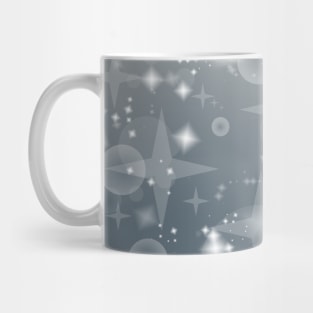 Winter Silver Holiday Sparkle Pattern Mug